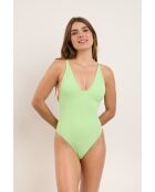 Sand Menta Sunny green badpak uit één stuk