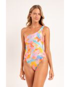 Cloud Santorini meerkleurig badpak uit één stuk