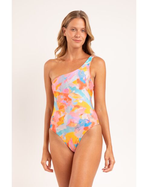 Cloud Santorini meerkleurig badpak uit één stuk