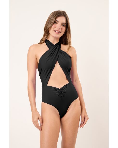 Costume da bagno intero nero Claire