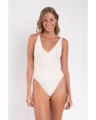 Bañador blanco de una pieza Sunny Malibu