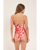 Mirage Sara rood badpak uit één stuk