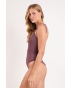 Malibu Ebano Sienna bruin badpak uit één stuk