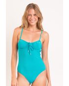 Julia Malibu Atoll blauw badpak uit één stuk