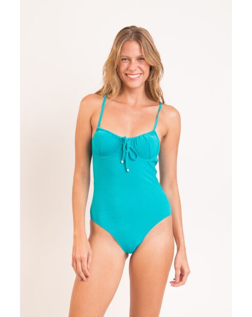 Julia Malibu Atoll blauw badpak uit één stuk