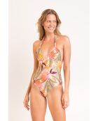 Mel Op Oasis meerkleurig badpak uit één stuk