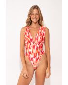 Costume da bagno intero rosso Mirage Riviera