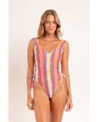 Stripes Zoe veelkleurig badpak uit één stuk