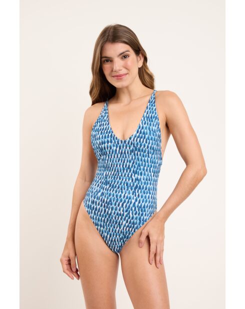 Sunny Chuva blauw badpak uit één stuk