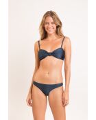 Joy Shark blaues Bandeau-Bikinioberteil