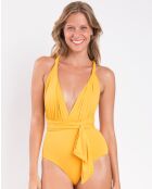 Marina Solar geel badpak uit één stuk