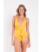 Marina Solar geel badpak uit één stuk
