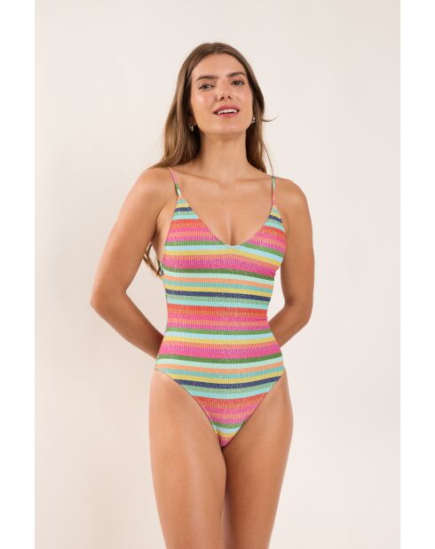 Bañador multicolor de una pieza Hype