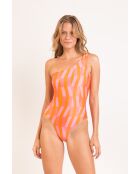 Costume da bagno intero arancione Santorini Sunrise