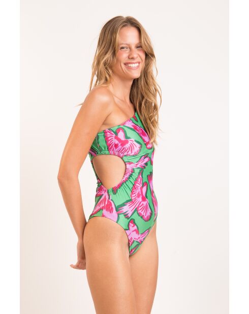 Maillot de bain une pièce Maeve Parrots multicolore
