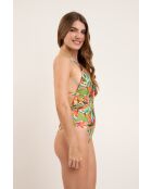 New Vegas Tropical groen badpak uit één stuk