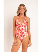 Costume da bagno intero rosso Mirage Mel