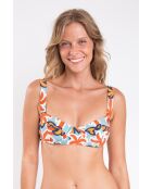 Blaues Bikinioberteil Amelia Kauai