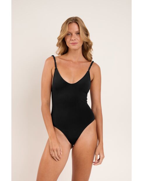 Touch Tina zwart badpak uit één stuk
