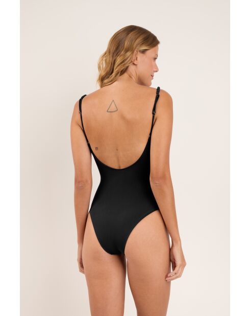 Touch Tina zwart badpak uit één stuk