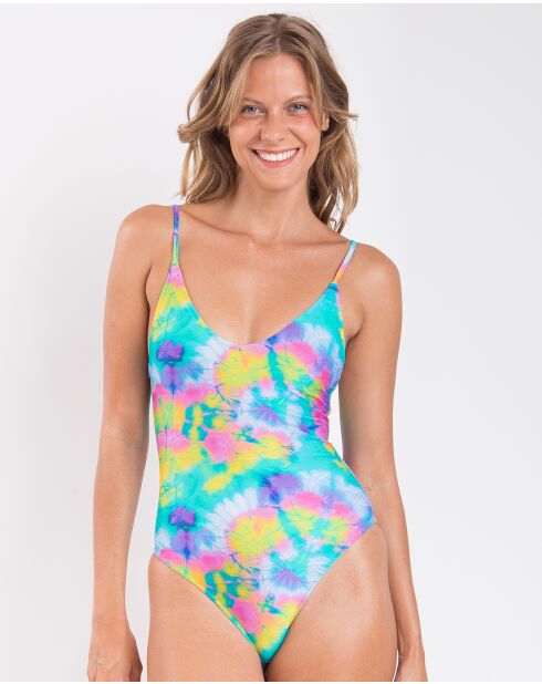 Bañador multicolor de una pieza Hype Fusion