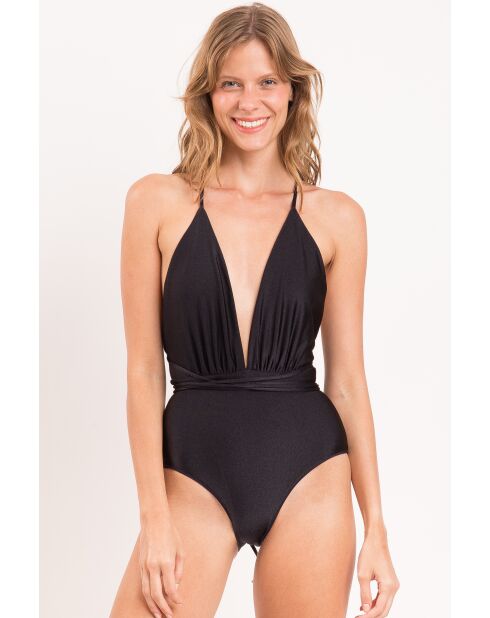 Maillot de bain une pièce New Vegas noir