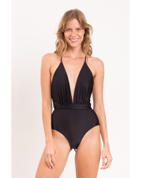 Maillot de bain une pièce New Vegas noir