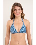 Top bikini blu Mel Chuva