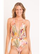 New Vegas Oasis meerkleurig badpak uit één stuk