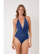 Maillot de bain une pièce Magda bleu marine