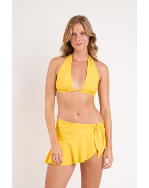 Gelber Strandrock von Bio-Luz-Solar