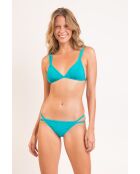 Blauwe triangelbikinitop van Malibu Atoll