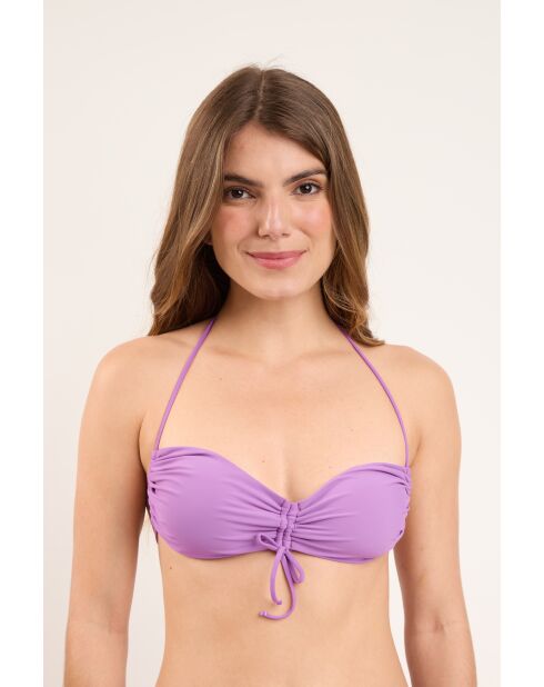 Floreira Corine lilafarbenes Bio-Bikinioberteil