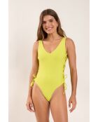 Zoe Citroengeel badpak uit één stuk