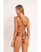 Maillot de bain une pièce Fiore Santorini marron
