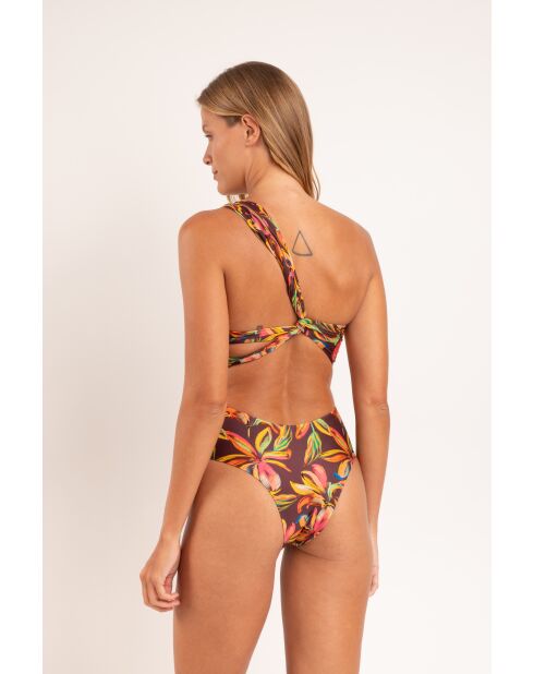 Maillot de bain une pièce Fiore Santorini marron