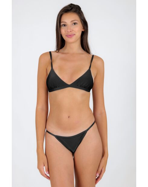 Shimmer zwarte bikinitop