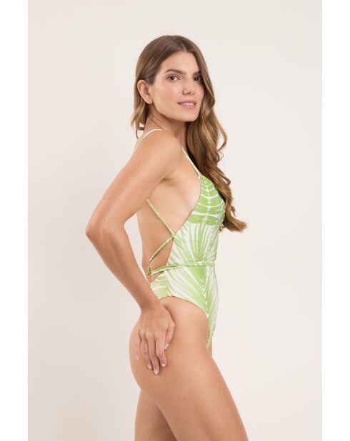 Palms Adele groen badpak uit één stuk