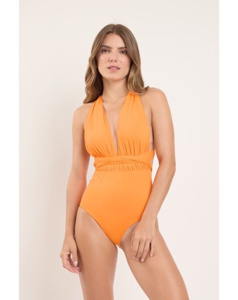 Laranjada Marina Orange Bio zwempak uit één stuk