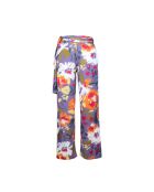 Pantaloni da spiaggia Purple Garden Flower Knot