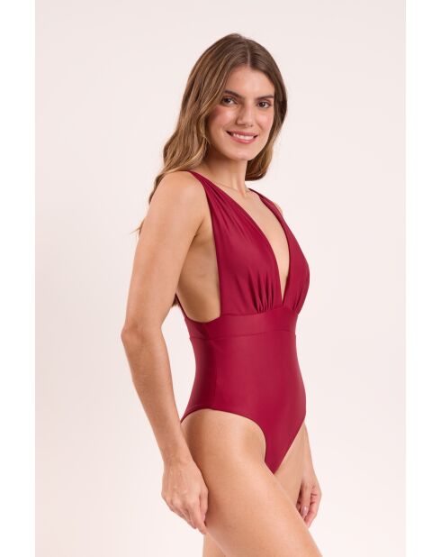 Touch Carmin Anne rood badpak uit één stuk