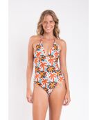 Mel Op Kauai blauw badpak uit één stuk