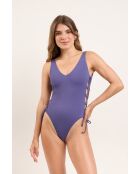 MTX Neno Zoe paars badpak uit één stuk