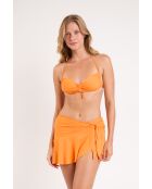 Orangefarbener Bio-Strandrock von Laranjada