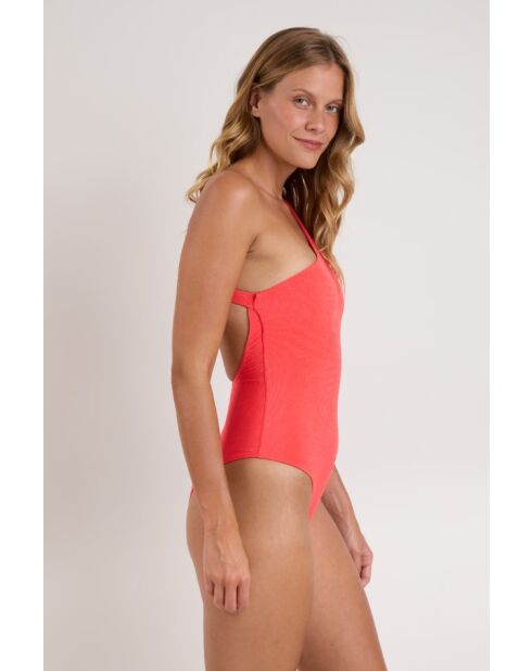 Malibu Folia Sienna oranger einteiliger Badeanzug