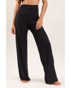 Pantaloni da spiaggia con cravatta nera