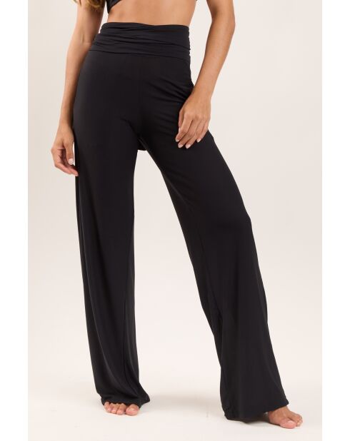 Pantaloni da spiaggia con cravatta nera