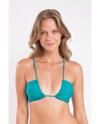 Top de bikini verde Camille Grove