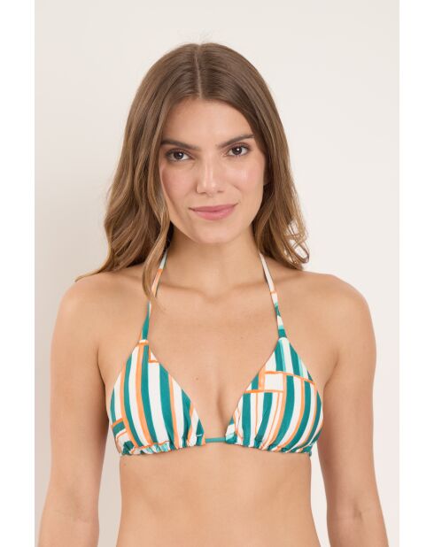 Bartel Tri-Inv blaues Bade-Bikinioberteil