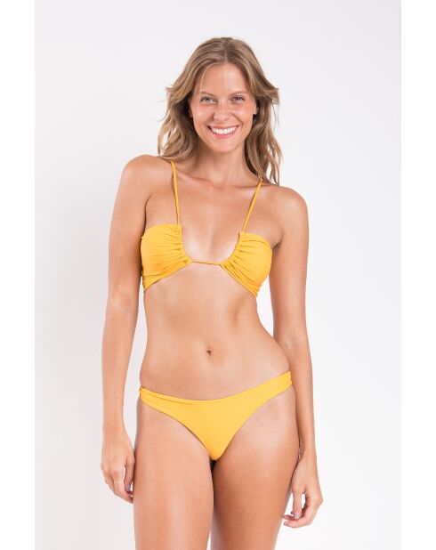 Camille Solar gele bikinitop